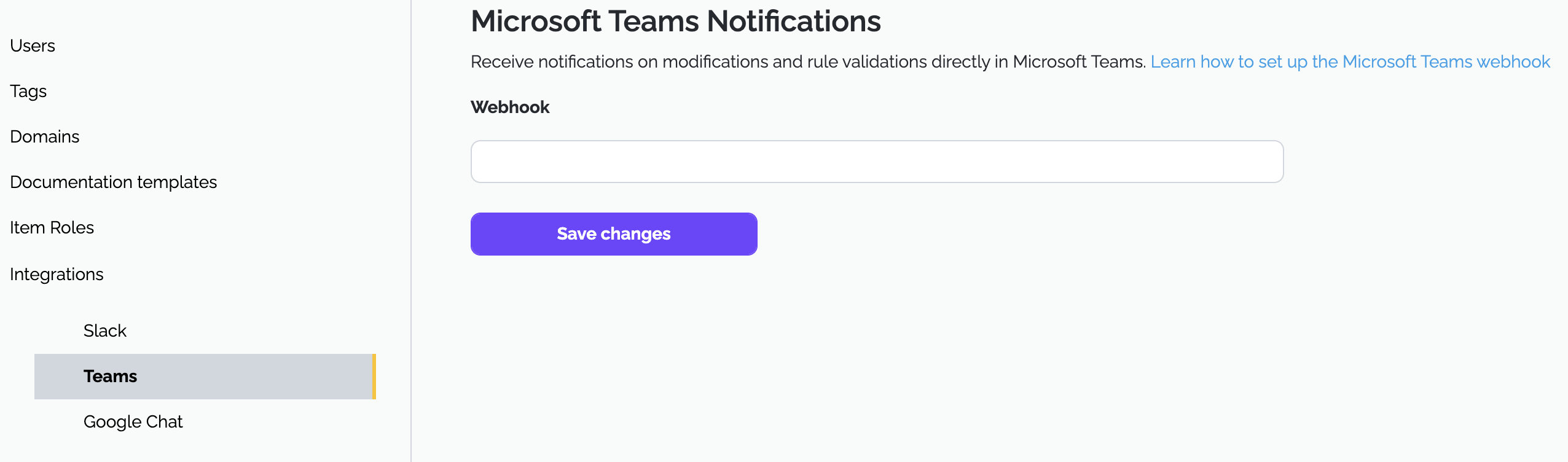 Microsoft Teams Webhook